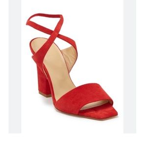 Aeyde Women Gabriella Red
Suede Tie Detailed Heel Sandals US 7